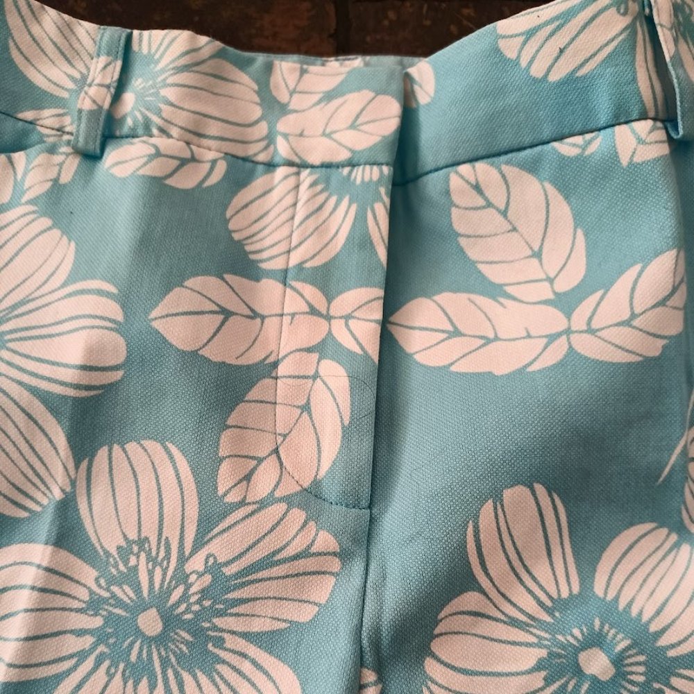 12🌴Jessica Sport floral pastel colors capris pants - Picture 6 of 10